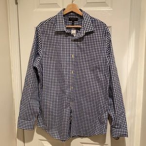 NWT Banana Republic Button Down Gingham